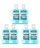 Buy Listerine Cool Mint Mouthwash (3 Pack 2x1000ml) - Alcohol-Free Antibacterial Freshness with Essential Oils - Buy Online on GoSupps.com