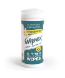 Wipex Fitness Equipment Wipes - Natural Plant-Based Gym Cleaner 50 Count Lemongrass & Eucalyptus - Ideal for Home Gym & Yoga Mats - Buy Online on GoSupps.com