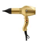 Gamma+ Absolute Power & Absolute 2000 Professional Tourmaline Ionic Hair Dryer - Unisex Gold Includes 2 Concentrator Nozzles - International Shipping Available - Buy Online on GoSupps.com