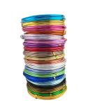 Inspirelle 20 Colors Aluminum Craft Wire for Jewelry Making - 12 Gauge (2.0mm) - 3M Each Color | Bendable Metal Wire for Crafts - Buy Online on GoSupps.com