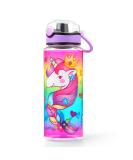 Cute Water Bottle for School Kids Girls  BPA FREE Tritan & Leak Proof & Easy Clean & Carry Handle  23oz/ 680ml - Unicorn - Buy Online on GoSupps.com