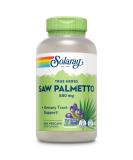 Solaray Saw Palmetto Whole Berry 580 mg | 360 VegCaps for Optimal Health - Buy Online on GoSupps.com