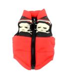 Buy Smalllee Lucky Store Waterproof Dog Jacket | Stylish Coat for Small Dogs & Cats | Chihuahua Winter Coat & Shih Tzu Mini L - Red Skull Design - Buy Online on GoSupps.com