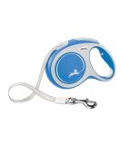 Flexi New Comfort Dog Leash - Ergonomic Durable Tangle-Free for Dogs Up to 59.9 kg | 4.9 m Blue/Pastel Blue - Shop Now! - Buy Online on GoSupps.com