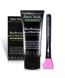 SHILLS Charcoal Black Mask - Deep Cleansing Peel Off Mask with Brush - Buy Online on GoSupps.com