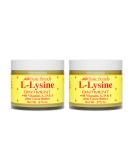 Basic Brands L-Lysine Ointment, Fever Blister Relief, Soothes Chapped Lips and Dry Skin, Goes on Clear, 0.875 oz (Pack of 2) - Buy Online on GoSupps.com