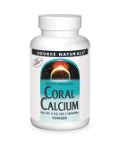 Source Naturals Coral Calcium Powder 2 oz - Essential Mineral Supplement - Buy Online on GoSupps.com