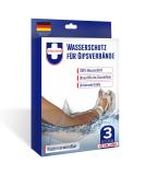 Elfenwerk Waterproof Arm Plaster Protection | 3 Pack - Self-Attractable & Reusable | Shower & Swim Water Protection for Plaster Arms - Buy Online on GoSupps.com