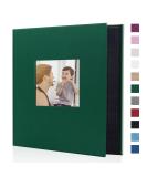 Miaikoe Photo Album 6x4 400 Pockets Slip in Large Capacity Album for Family Wedding Anniversary Linen Album Book Holds 400 Vertical 10x15cm Photos(400 Pockets Dark Green) 400 Pockets Dark Green - Buy Online on GoSupps.com