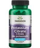 Swanson Potassium Citrate 99 mg - 120 Capsules for Heart & Muscle Health - Buy Online on GoSupps.com