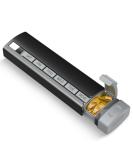 Betife 7-Day Pill Organizer | Premium Aluminum Daily Pill Box for Vitamins & Medications - Travel-Friendly & Stylish (Black - Buy Online on GoSupps.com