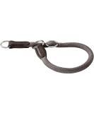 HUNTER Freestyle Dressage Dog Collar - Robust Weatherproof Pull Stopper 50 ML Grey | International Shipping Available - Buy Online on GoSupps.com