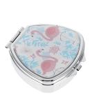 GLEAVI Portable Pill Box - Cute 2-Compartment Travel Medicine Organizer for Purse & Pocket - Decorative Metal Vitamin Case (Swan - Buy Online on GoSupps.com