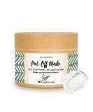 Puremetics Spirulina Peel-Off Mask | 100% Natural Vegan & Plastic-Free | Anti-Acne Solution for Oily Skin | Zero Waste Natural Cosmetics (65g - 7 Applications) - Buy Online on GoSupps.com