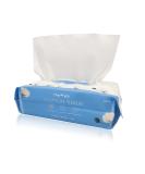 Charmyth Extra Thick Disposable Face Towel | Makeup Removing Wipes | 100% USA Cotton, Organic & Cruelty-Free | Lint-Free Tissues for Sensitive Skin (80 Count) - Pack of 1 - Buy Online on GoSupps.com