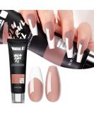 Beautilux Long-Lasting Acrylic Gel Nail Extension - 50ml K50-15 Brown | Natural Look UV Nail Art Gel for Professional Results - Buy Online on GoSupps.com