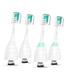 4 Pack White Precision Clean Replacement Toothbrush Heads for Philips Sonicare E Series - Compatible Electric Brush Refills - Buy Online on GoSupps.com