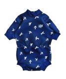 Splash About Happy Nappy Wetsuit White Birds 12-24 Months - Reusable Swim Nappy - Buy Online on GoSupps.com