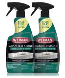 Weiman Disinfectant Granite Daily Clean & Shine 32oz (2 Pack) - Safely Clean, Disinfect & Shine Granite, Marble, Quartz & More - 2 Pack of 32 Fl Oz - Buy Online on GoSupps.com