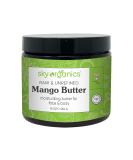 Sky Organics Raw Mango Butter 16 oz - Unrefined Natural Moisturizer - Buy Online on GoSupps.com