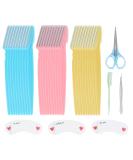 60-Piece Eyebrow Razor Set for Women | Eyebrow Care & Shaping Cards | Portable Facial Hair Remover - Buy Online on GoSupps.com