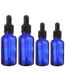 BlueXP 4 Pack Blue Amber Empty Glass Bottle with Pipettes Dropper10ml 20ml Boston Refillable Glass Bottle with Black Screw Cap and Essential Oil Aromatherapy Eye Drops Reagent Liquid Bottle - Buy Online on GoSupps.com