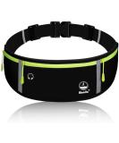 Running Belt Fanny Packs for Women Men, Belt Bag Running Phone Holder Waist Pack for Festival Sports Workout - Black - Buy Online on GoSupps.com