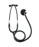Pro Single Head Stethoscope for EMT Doctor Nurse Vet | Lightweight & Durable | Ideal for Medical Students | Health Blood Stethoscope in Black - Buy Online on GoSupps.com