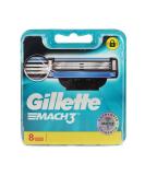 Gillette Mach 3 Razor Blades - 8 Count Pack - Buy Online on GoSupps.com