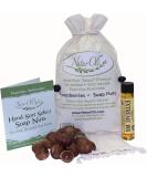 Organic Soap Nuts & Berries - 8oz (120 Loads) + Travel Bottle & Wash Bag | Eco-Friendly Laundry Solution - Buy Online on GoSupps.com