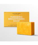Glo Melanin Organic Turmeric Soap for Dark Spots & Acne, Turmeric Soap for Skin Brightening and Clearing Formula, All Natural Turmeric Soap Bar - Buy Online on GoSupps.com