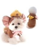 Pet Hoodie for Small & Medium Dogs & Cats - Cozy Animal Shape Sweatshirt | X-Small Available - Perfect for Winter | International Shipping - Buy Online on GoSupps.com