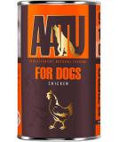AATU 90/10 Wet Dog Food 6x400g Tin - Chicken - Grain Free & Natural - Ideal for Low Maintenance Feeding - Buy Online on GoSupps.com