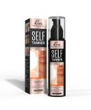 Natural Self Tanner - Sunless Tanning Lotion for Face Body & Legs | Gradual Tan Moisturizer for Fair to Medium Skin - Pack of 100 - Buy Online on GoSupps.com