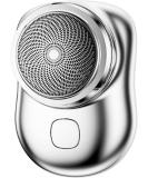 Mini-Shave Portable Electric Shaver, 2023 Upgrade Electric Razor for Men, Pocket Size Shaver Wet and Dry Mens Shaver USB Rechargeable Compact and Portable Travel (White) Silver - Buy Online on GoSupps.com