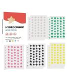 200 Pc Cute Star Pimple Stickers - Hydrocolloid Acne Patches in 5 Colors for Clear Skin - Buy Online on GoSupps.com