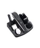 Premium 6-in-1 Hair Clipper & Beard Trimmer Kit for Men - Cordless Waterproof USB Rechargeable Grooming Set - Buy Online on GoSupps.com
