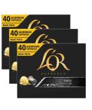 L'Or Espresso Coffee Onyx Intensity 12 - Nespresso* Compatible Aluminium Coffee Capsules - 3 Packs of 40 Capsules (120 Drinks) Oak Licorice 1 count (Pack of 120) - Buy Online on GoSupps.com