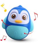 Buy Alyoen Penguin Wobbling Toy for Babies | Musical Roly Poly Tumbler for 6-12 Months | International Shipping - Buy Online on GoSupps.com