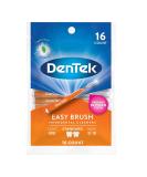 DenTek Easy Brush Interdental Cleaners, Mint 16 ea ( Pack of 4 )
