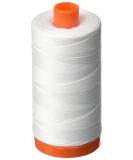 Aurifil A1050-2024 Mako Cotton Thread Solid White 50WT 1422Yds - High Quality Sewing Thread - Buy Online on GoSupps.com