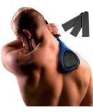 BAKBLADE 2.0 Elite plus back razor men - ergonomic back hair remover for men - breast & back hair removal also for arms legs & belly - body shaver (replacement blades included) - Buy Online on GoSupps.com