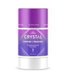 Crystal Body Deodorant - Magnesium Enriched Lavender & Rosemary 2.5 oz | Natural, Long-Lasting Protection - Buy Online on GoSupps.com