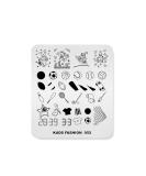 Fashion Sports Nail Stamping Plate - Football Soccer Baseball & Hockey Nail Art Template - Multi-Pattern Design for Unique Nail Designs - Buy Online on GoSupps.com