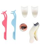 Shop 2PC False Eyelash Applicator & Tweezers | Beauty Tools for Perfect Lashes | International Shipping Available - Buy Online on GoSupps.com