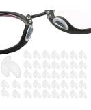 40 Pairs Self-Adhesive Silicone Nose Pads for Glasses - Soft Anti-Slip Pressure-Reducing Pads for Comfort - Universal Fit - Buy Online on GoSupps.com