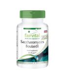 Fairvital | Saccharomyces Boulardii - Bulk Pack for 3 Months - Vegan - HIGH Dosage - 90 Capsules - standardised Beneficial Yeast Culture