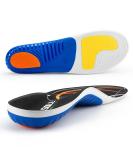 Valsole Plantar Fasciitis Insoles - High Arch Support Orthotic Inserts for Flat Feet | Heavy Duty Work Boot Insoles for All-Day Comfort (Men 10-11.5 / Women 11-12.5) - Black - Buy Online on GoSupps.com