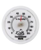 Vivarium Hygrometer to Monitor Humidity in Vivariums and Reptile Tanks - Mini Hygrometer Reptile Accessories For Vivarium - Buy Online on GoSupps.com