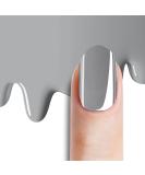 Buy Bot 20x UV Gel Nail Foil - Self-Adhesive Long-Lasting for Up to 3 Weeks - Dermatest Rated Very Good - All-in-One Gray Nail Foils for Easy Application - Buy Online on GoSupps.com
